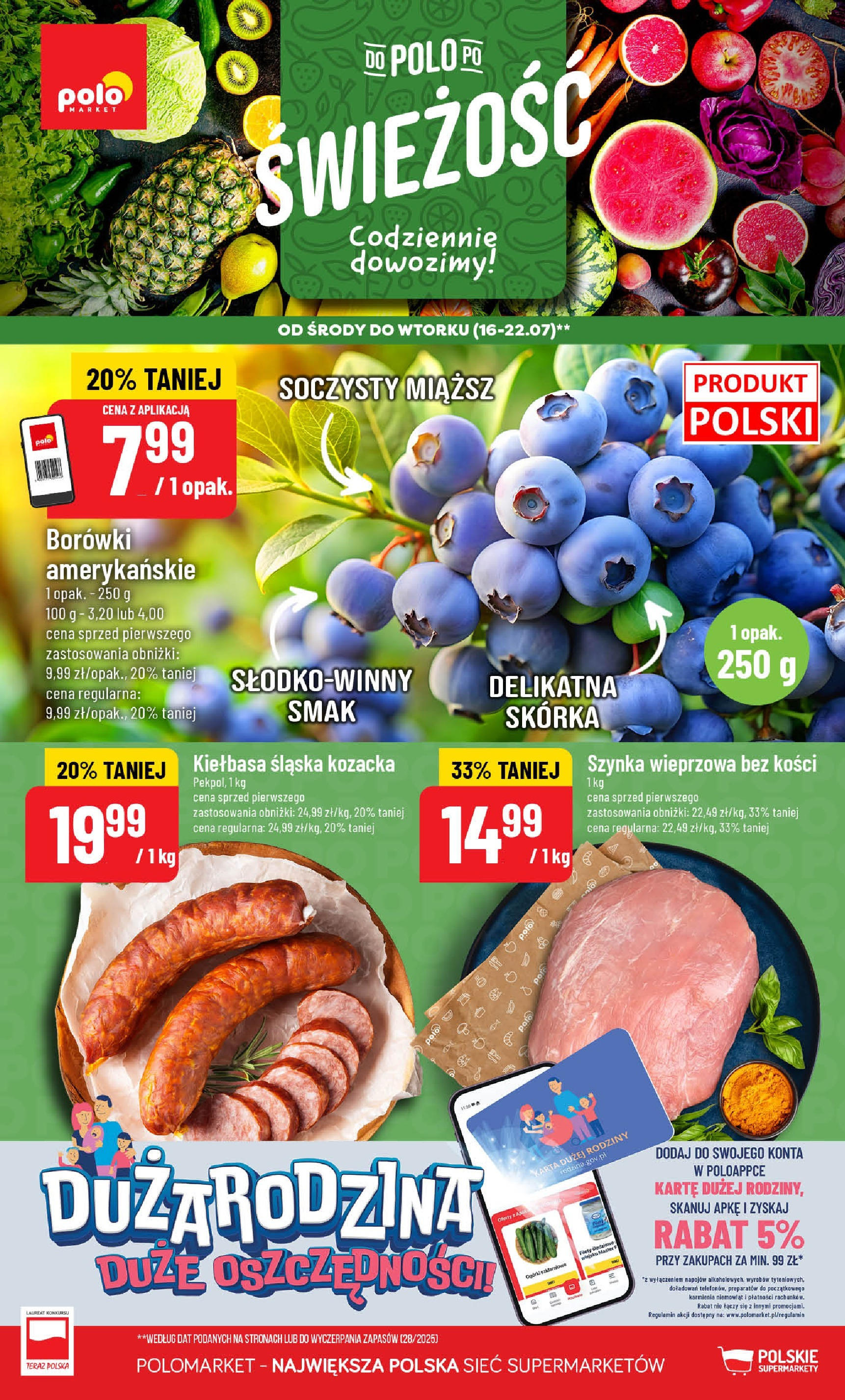 POLOmarket gazetka promocyjna (16.07.2025) - Nowa ulotka - Numer strony 1