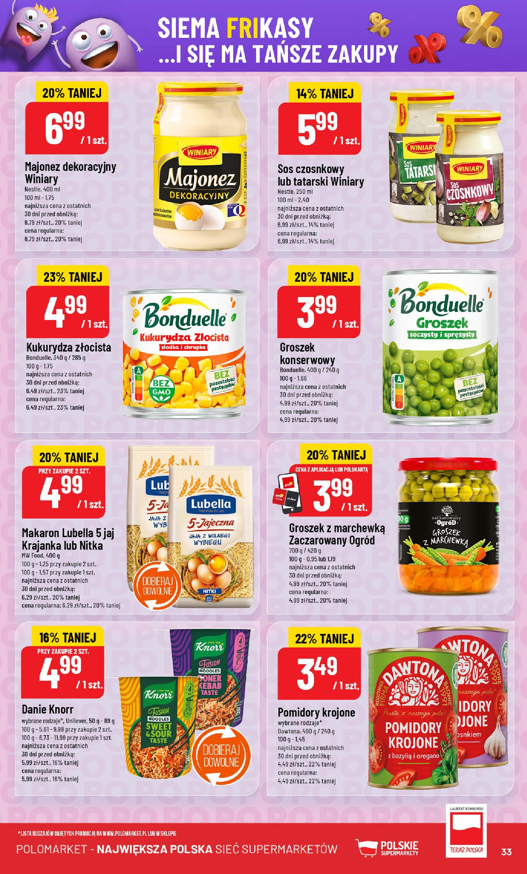 POLOmarket gazetka od jutra (16.07.2025) - Nowa PDF | Strona: 33 | Produkty: Oregano, Bazylia, Marchewka, Sos