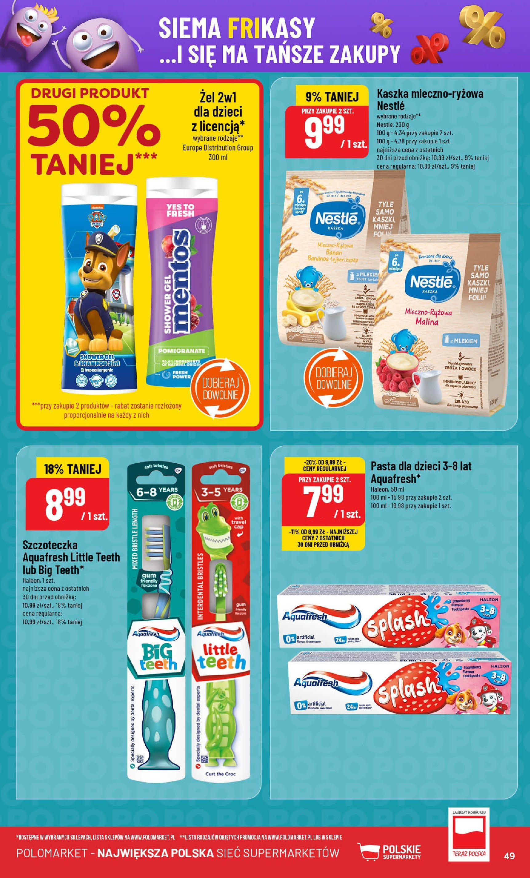 POLOmarket gazetka od jutra (16.07.2025) - Nowa PDF | Strona: 49 | Produkty: Malina, Żelazo, Banan, Owoce