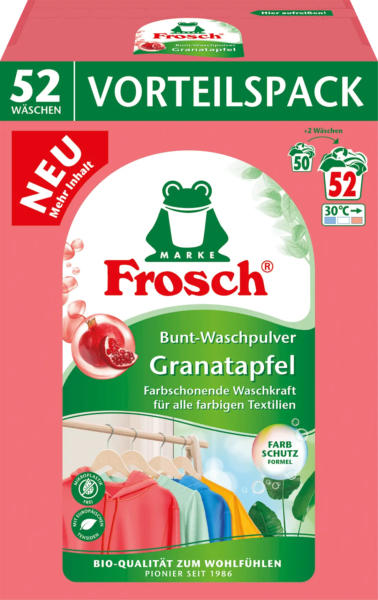 Frosch Colorwaschpulver Granatapfel