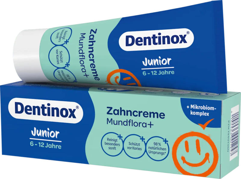 Dentinox Zahnpasta Junior Mundflora+, 6-12 Jahre