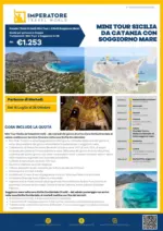 Imperatore Viaggi MINI TOUR SICILIA DA CATANIA CONSOGGIORNO MARE - al 28.10.2025