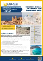 Imperatore Viaggi Mini Tour Sicilia da Catania con soggiorno mare - al 28.10.2025