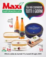 Maxi Supermercati Da noi conviene tutti i giorni - al 28.07.2025