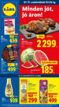 Lidl újság érvényessége 2025.07.23-ig