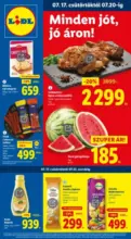 Lidl: Lidl újság érvényessége 2025.07.23-ig - 2025.07.23 napig