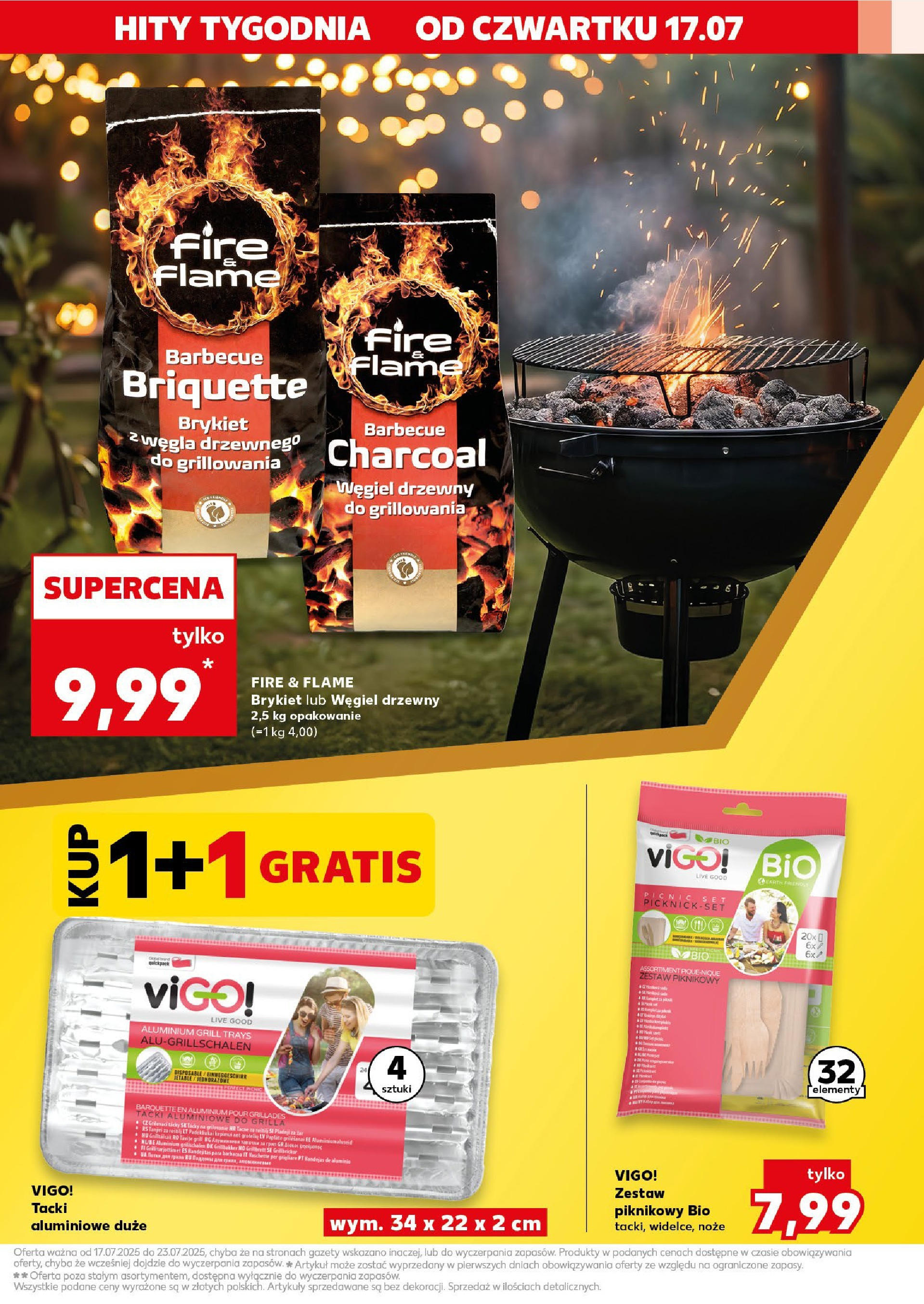 Kaufland gazetka - Mega okazje od 17.07.2025 - od jutra PDF | Strona: 3 | Produkty: Zestaw piknikowy, Grill