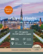 I viaggi del cavallino Belgio e le Fiandre - al 23.08.2025