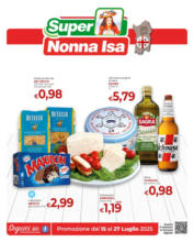 Promozione dal 15 al 27 Luglio 2025