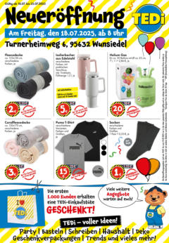 TEDi - TEDi Neueröffnung in Wunsiedel gültig ab dem 14.07.2025