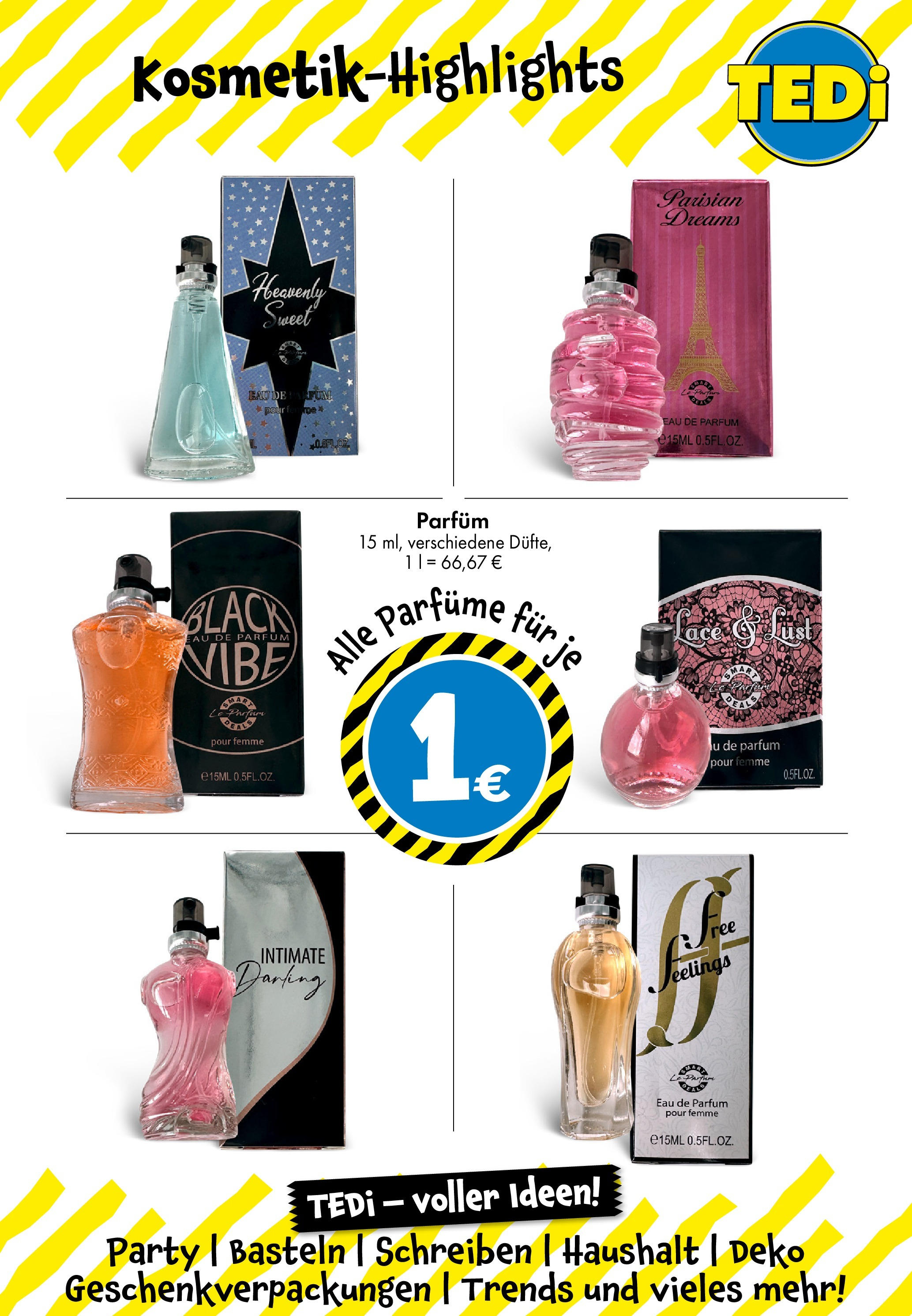 TEDi - TEDi Neueröffnung in Wunsiedel (ab 14.07.2025) zum Blättern | Seite: 12 | Produkte: Bree, Parfüm, Eau de Parfum