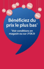 Jysk Offres exceptionnelles - au 22.07.2025