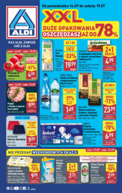 Pogląd gazetki "Gazetka" ze sklepu Aldi ważnej od 14.07.2025