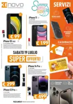 Kenovo Sabato 19 Luglio - al 19.07.2025