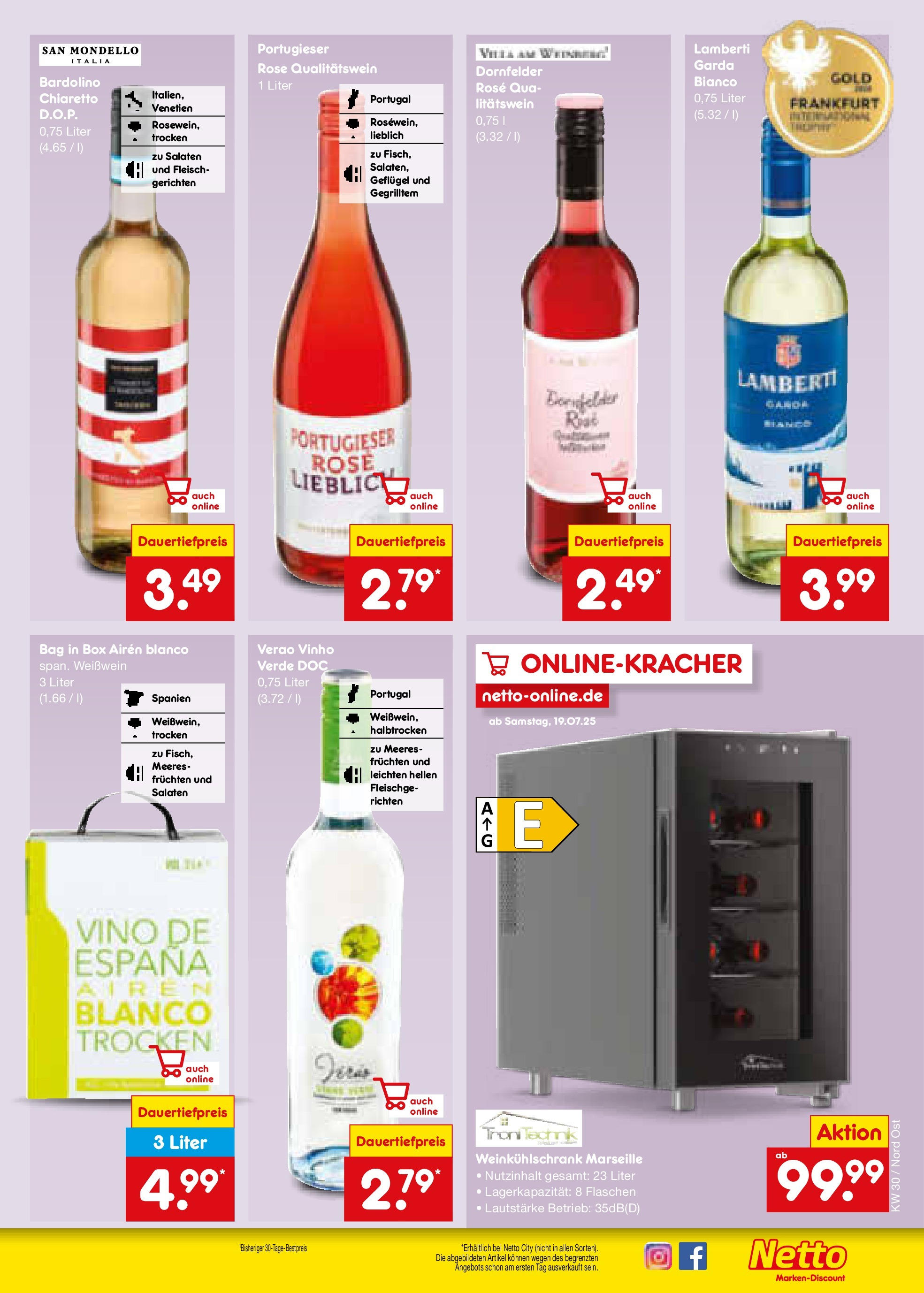Netto Marken-Discount prospekt Osterode (ab 21.07.2025) » Angebote | Seite: 29 | Produkte: Weißwein, Box, Fleisch Netto Marken-Discount prospekt Osterode (ab 21.07.2025) » Angebote | Seite: 29 | Produkte: Weißwein, Box, Fleisch
