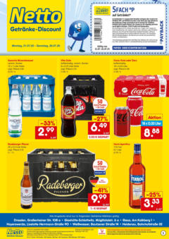 Netto Marken-Discount prospekt Glashütte-Schlottwitz	 gültig ab dem 21.07.2025