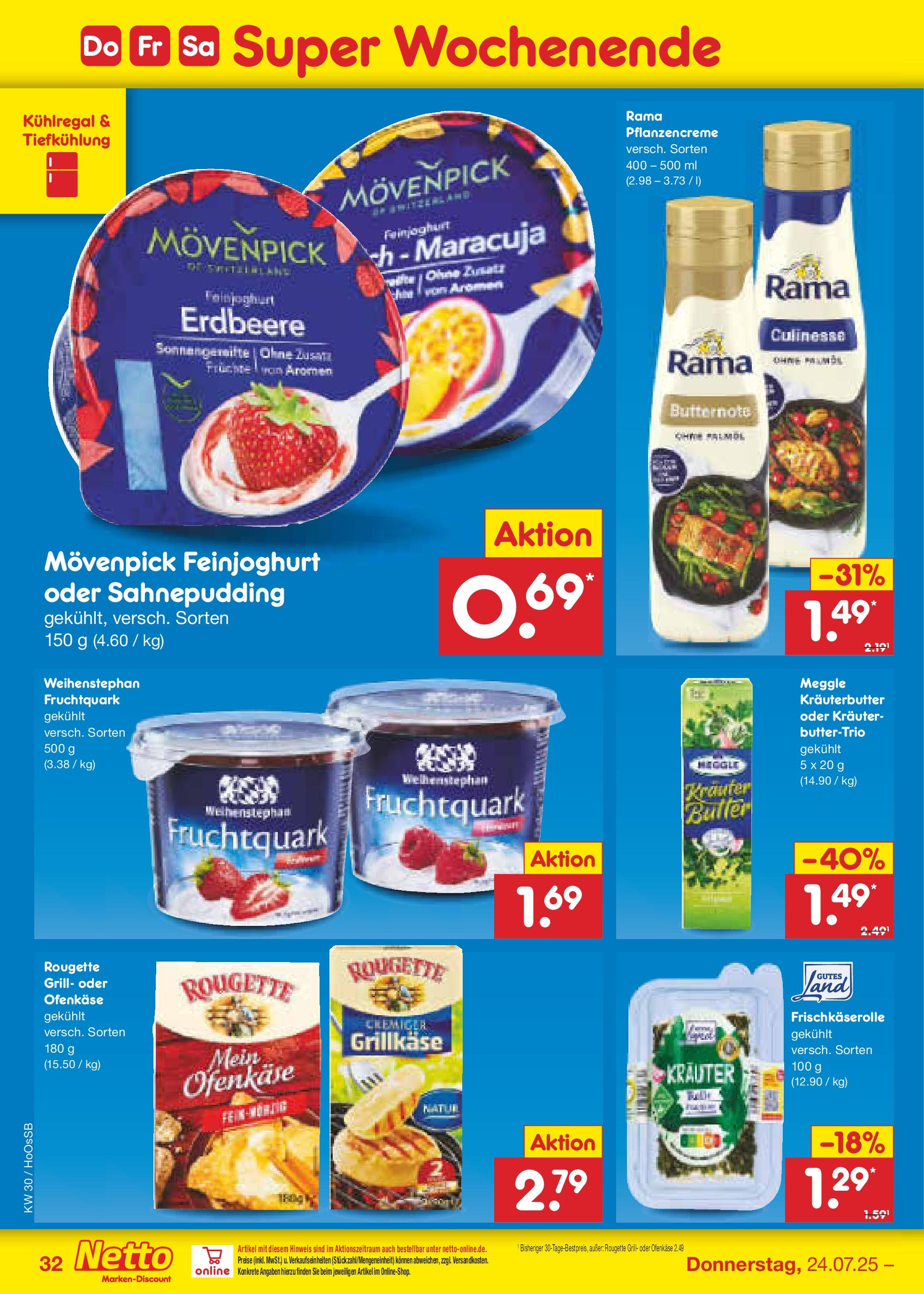 Netto Marken-Discount prospekt Braunschweig-Lamme (ab 21.07.2025) » Angebote | Seite: 50 | Produkte: Grill, Rama, Kräuterbutter Netto Marken-Discount prospekt Braunschweig-Lamme (ab 21.07.2025) » Angebote | Seite: 50 | Produkte: Grill, Rama, Kräuterbutter