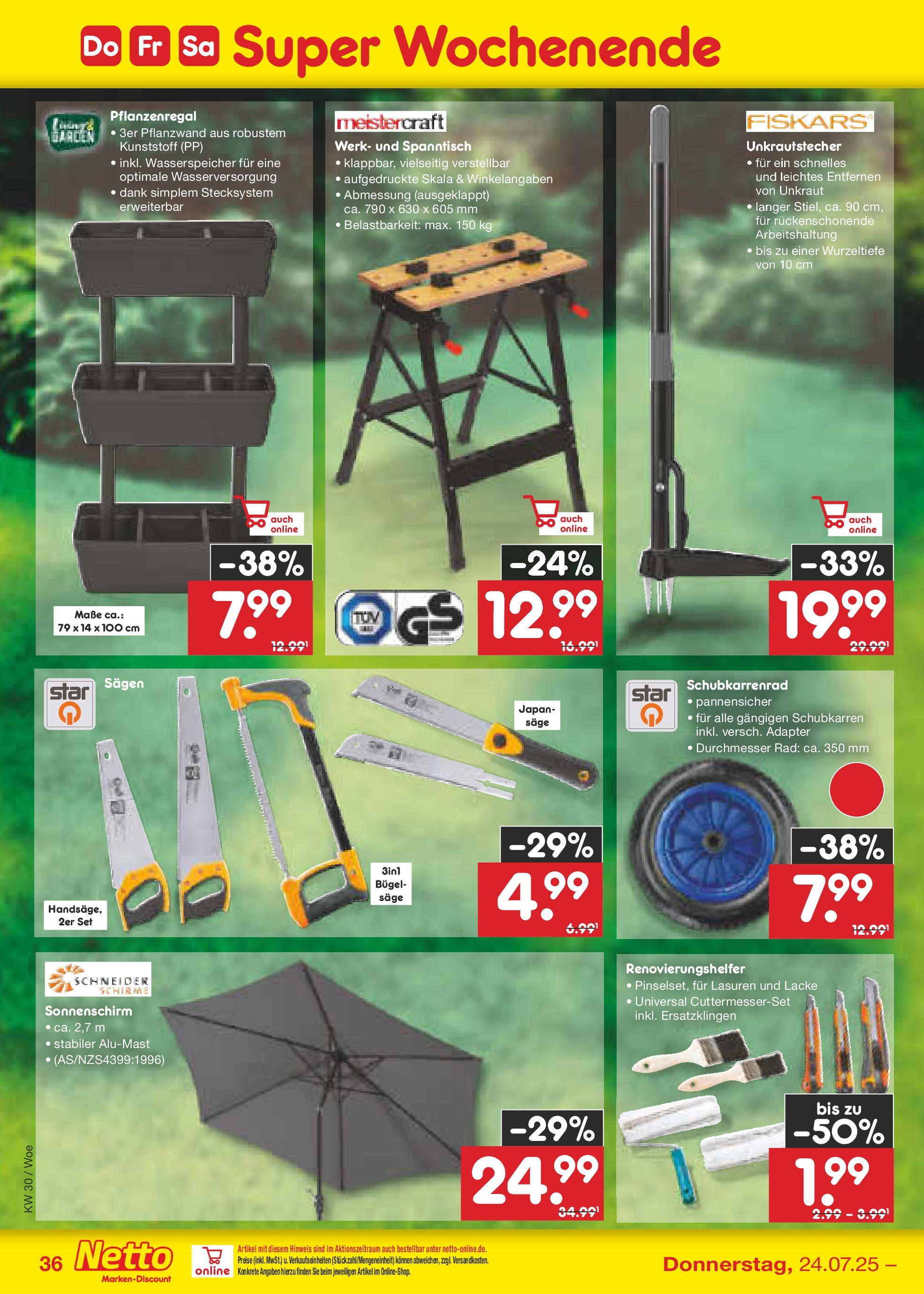 Netto Marken-Discount prospekt Katzweiler (ab 21.07.2025) » Angebote | Seite: 58 | Produkte: Adapter, Sonnenschirm Netto Marken-Discount prospekt Katzweiler (ab 21.07.2025) » Angebote | Seite: 58 | Produkte: Adapter, Sonnenschirm