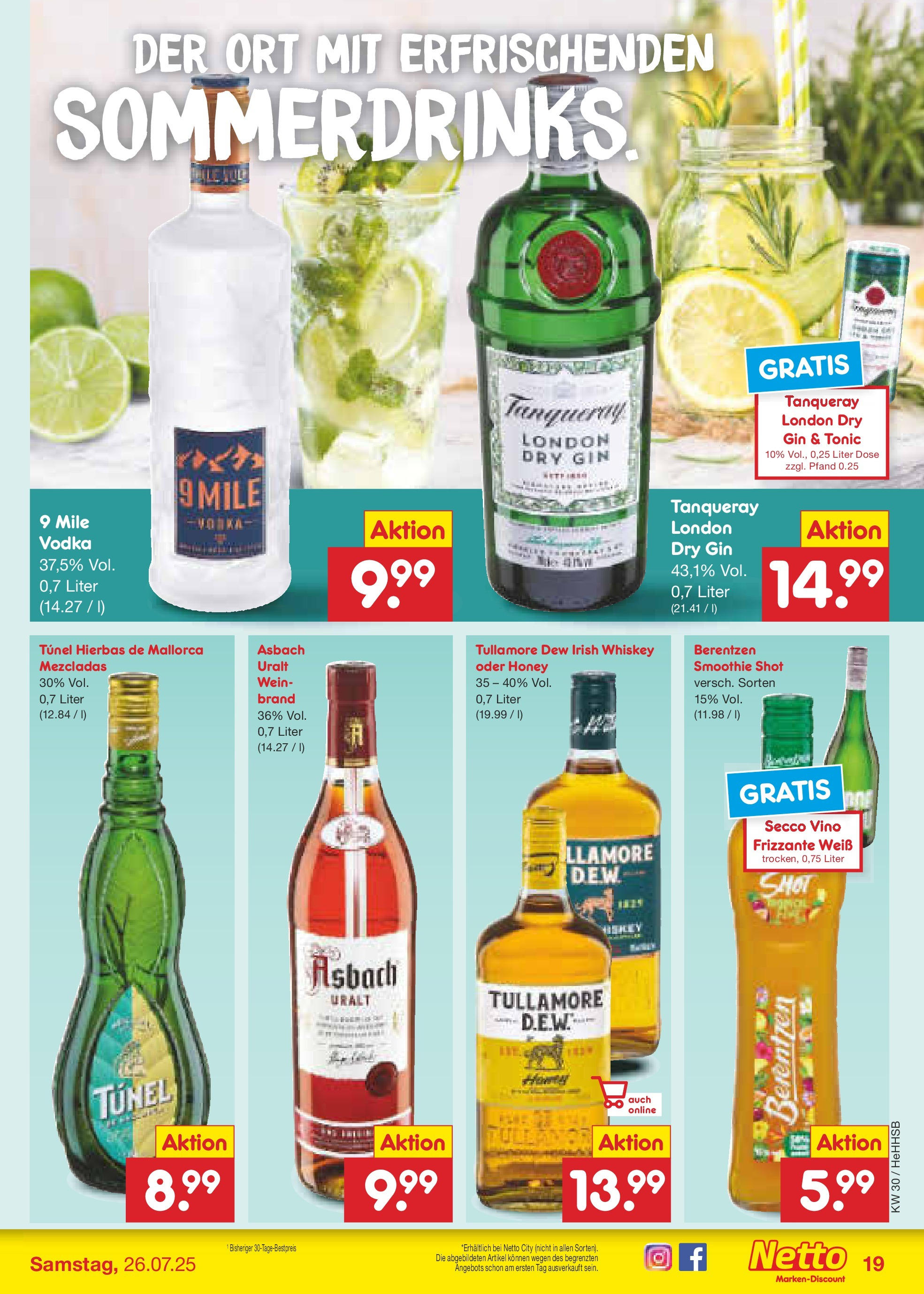 Netto Marken-Discount prospekt Hamburg (ab 21.07.2025) » Angebote | Seite: 27 | Produkte: Wein, Vodka, Berentzen, Asbach Netto Marken-Discount prospekt Hamburg (ab 21.07.2025) » Angebote | Seite: 27 | Produkte: Wein, Vodka, Berentzen, Asbach