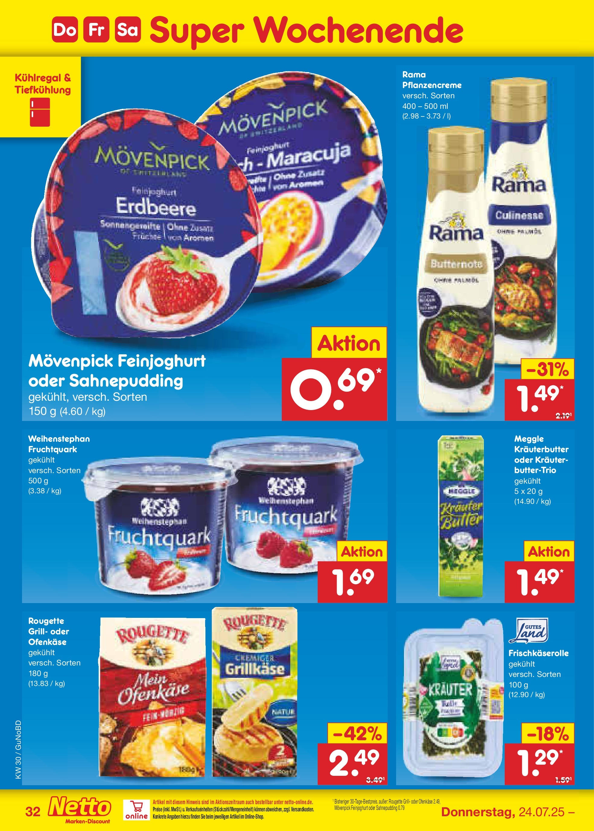 Netto Marken-Discount prospekt Augustusburg (ab 21.07.2025) » Angebote | Seite: 50 | Produkte: Grill, Rama, Kräuterbutter Netto Marken-Discount prospekt Augustusburg (ab 21.07.2025) » Angebote | Seite: 50 | Produkte: Grill, Rama, Kräuterbutter