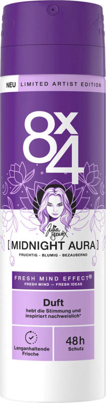 8x4 women Deospray Midnight Aura