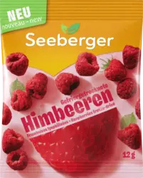 Seeberger Trockenfrüchte, Himbeeren gefriergetrocknet
