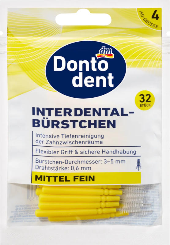 Dontodent Interdentalbürsten ISO 4