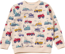 ALANA Sweatshirt mit Baustellen-Muster, beige, Gr. 116