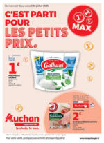 Auchan Supermarché C'est parti pour une année moins chère dans votre super - au 26.07.2025