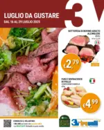 Tre Valli Supermercato LUGLIO DA GUSTARE DAL 16 AL 29 LUGLIO 2025 - al 29.07.2025