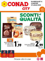 Conad City SCONTI DI QUALITA' - al 29.07.2025
