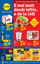 Catalog Lidl până în data de 27.07.2025