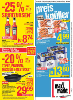 Vorschau der Angebote: Maximarkt Maximarkt: Flugblatt gültig ab 20.07.2025