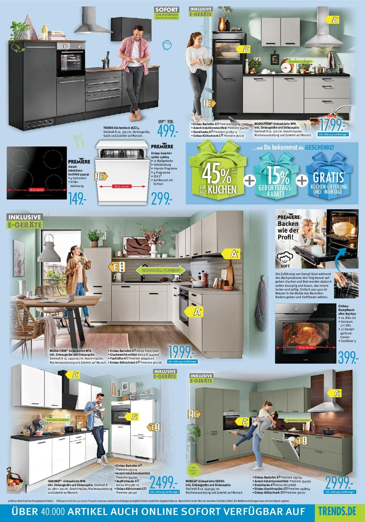 Trends Prospekt (ab 25.07.2025) zum Blättern | Seite: 7 | Produkte: Kochfeld, Wasser, Backofen, Kuchen Trends Prospekt (ab 25.07.2025) zum Blättern | Seite: 7 | Produkte: Kochfeld, Wasser, Backofen, Kuchen