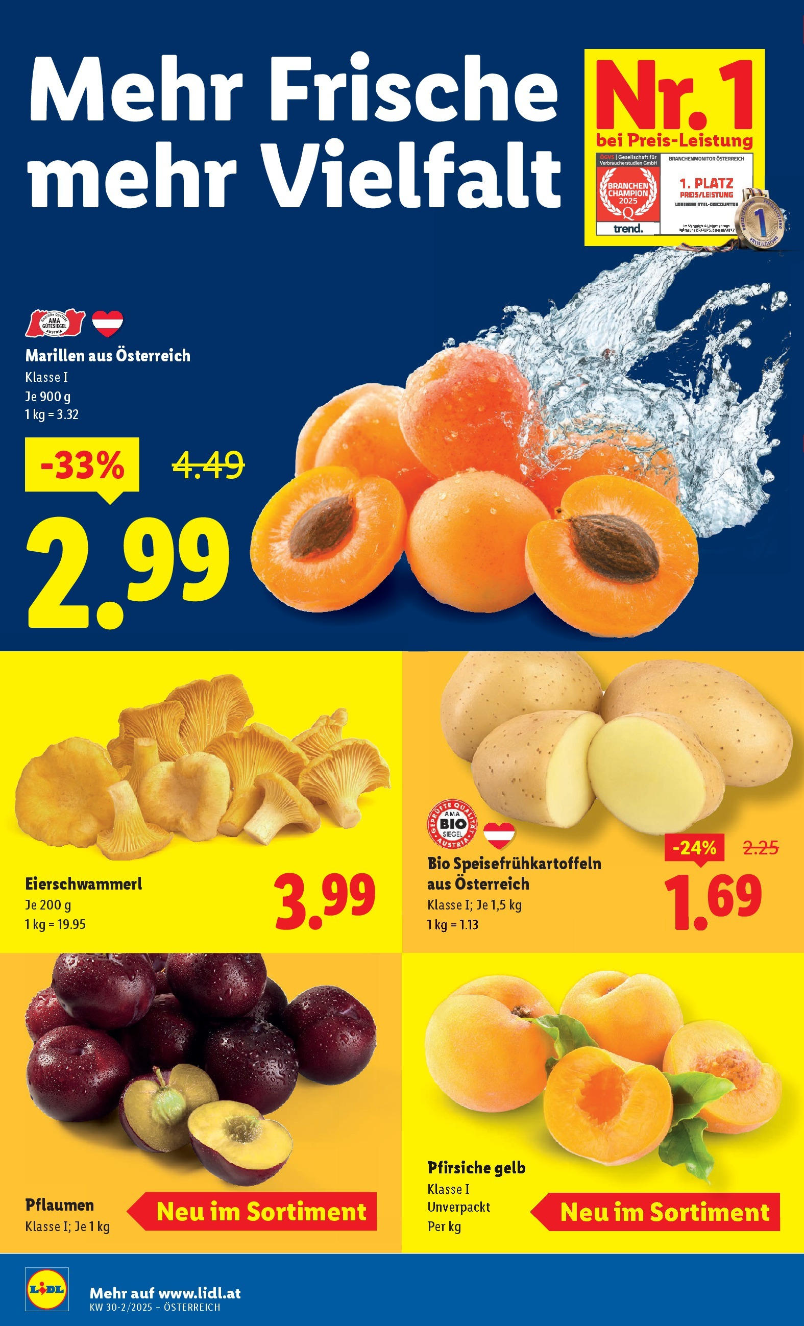 Lidl Flugblatt - Wien ab 24.07.2025 ✳️ Angebote ab donnerstag | Seite: 4 Lidl Flugblatt - Wien ab 24.07.2025 - Angebote ab donnerstag | Seite: 4