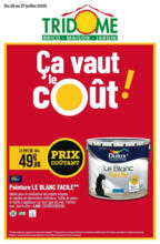 Tridôme Ça vaut le coût! - au 27.07.2025