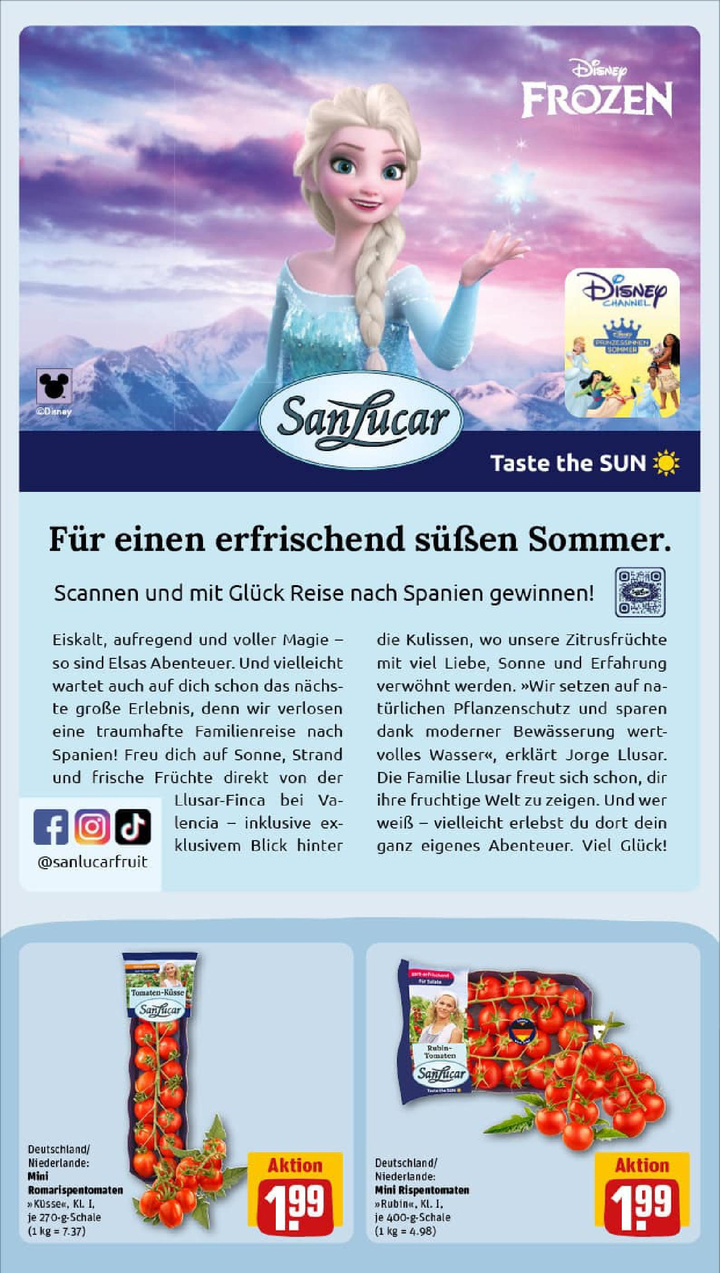 REWE Prospekt ab 20.07.2025 zum Blättern » Angebote | Seite: 9 | Produkte: Tomaten