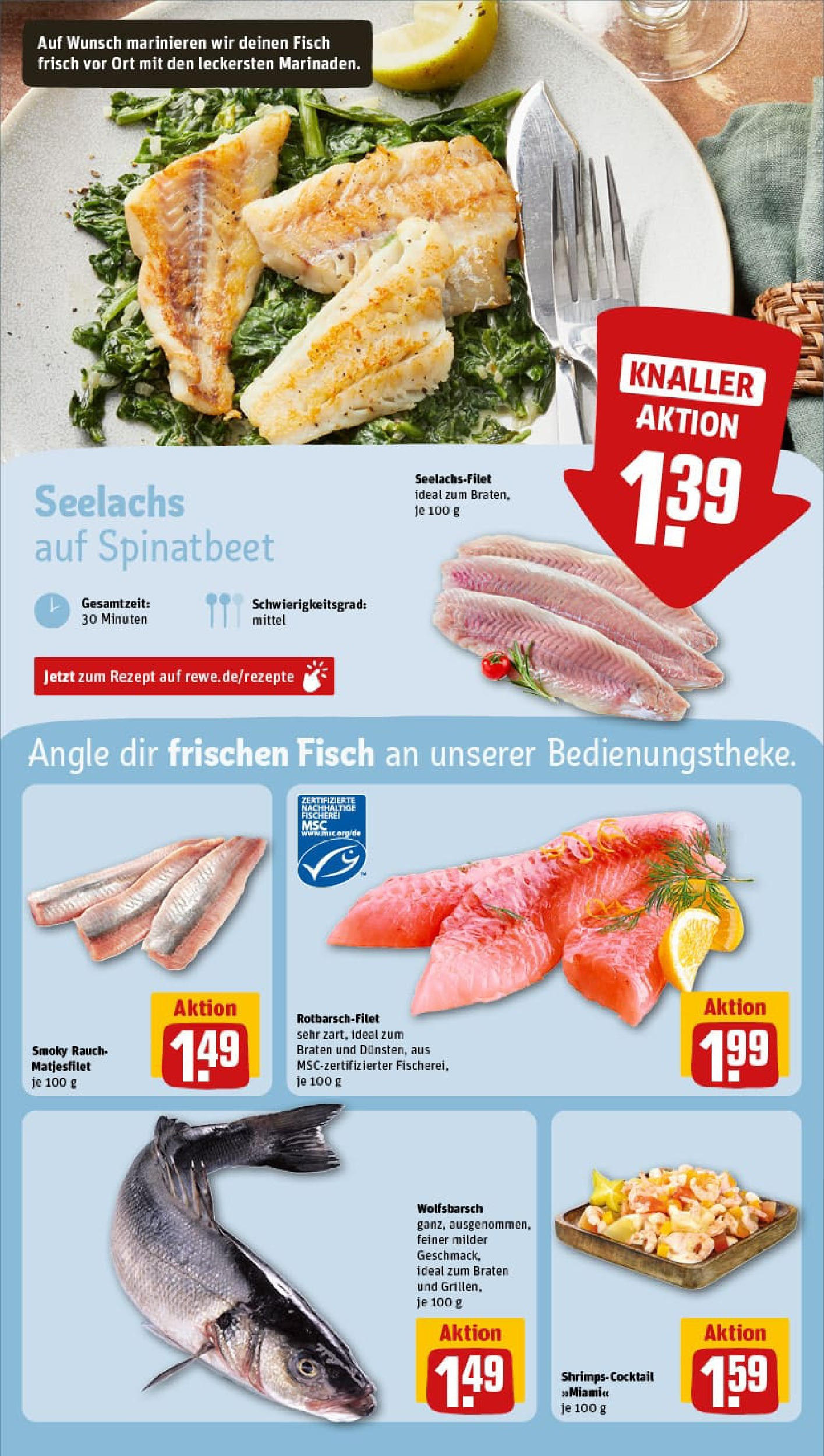 REWE Prospekt ab 20.07.2025 zum Blättern » Angebote | Seite: 23 | Produkte: Fisch