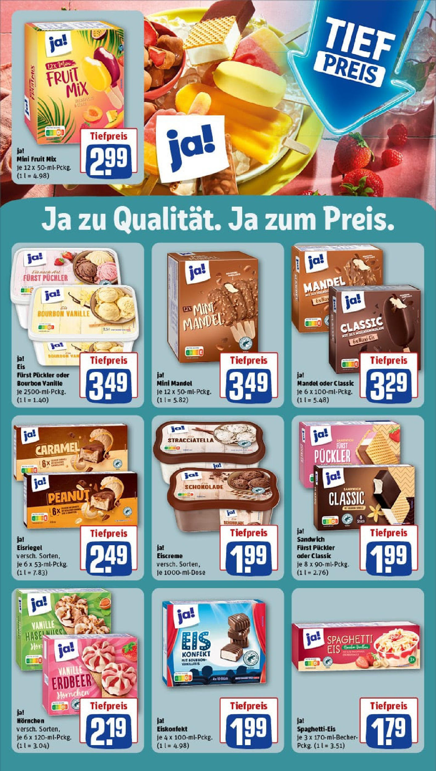 REWE Prospekt ab 20.07.2025 zum Blättern » Angebote | Seite: 21 | Produkte: Schokolade, Eiscreme, Bourbon, Eis