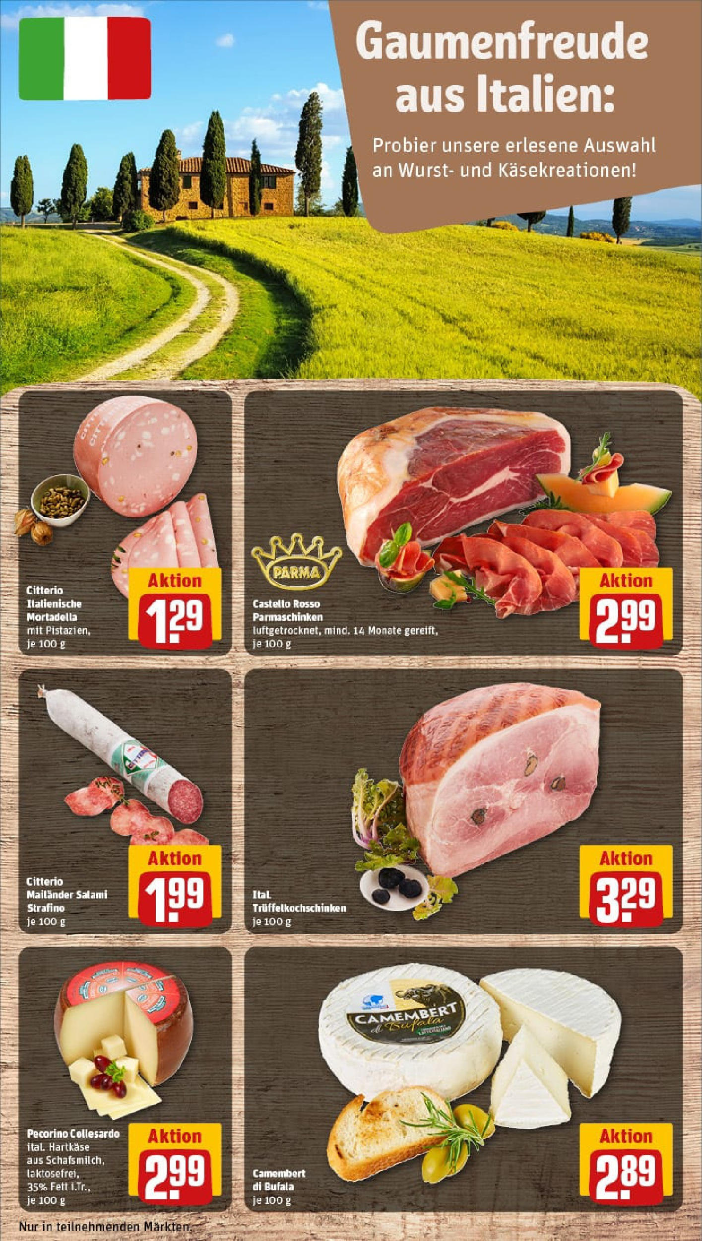REWE Prospekt ab 20.07.2025 zum Blättern » Angebote | Seite: 11 | Produkte: Wurst, Salami