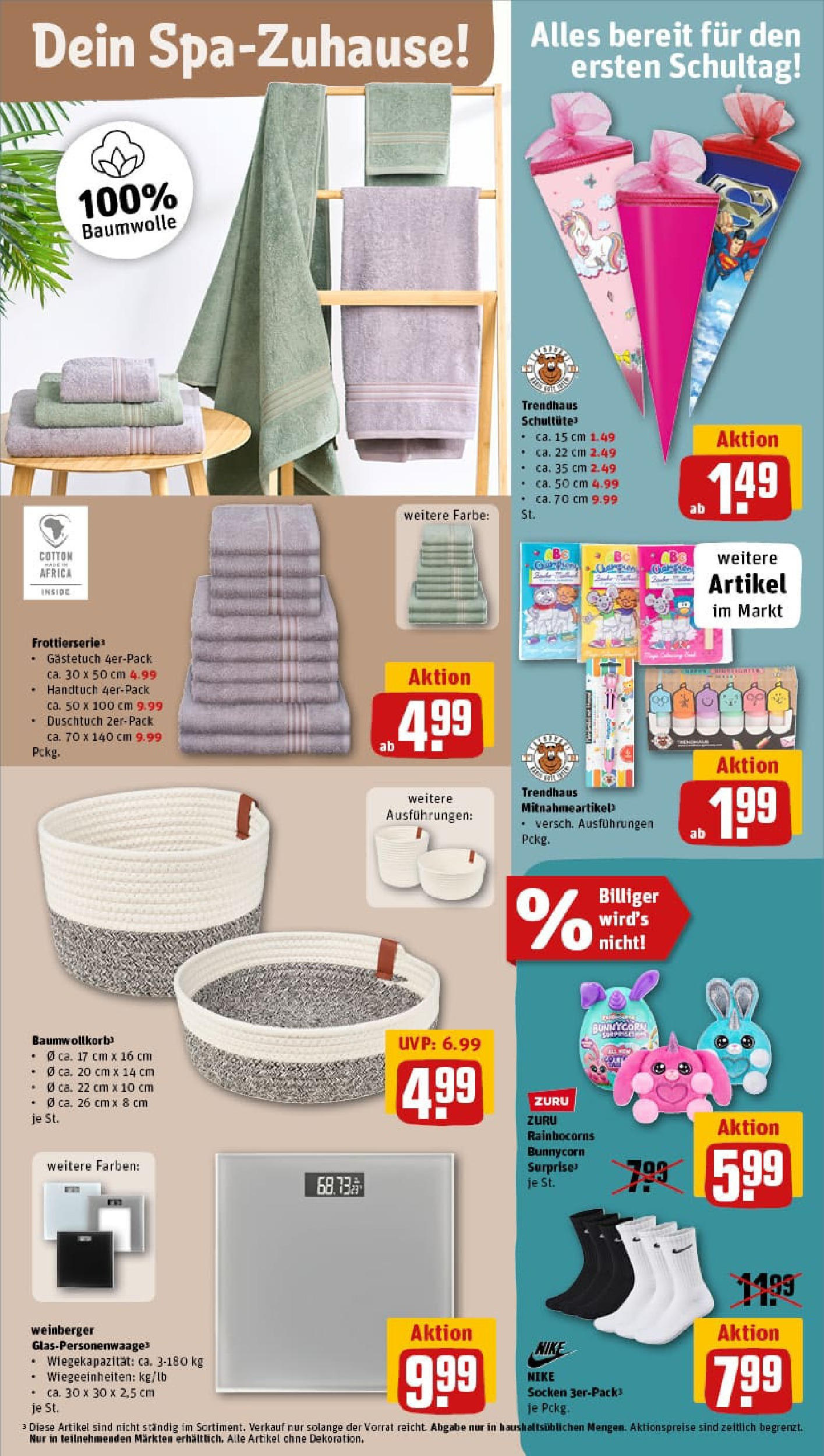 REWE Prospekt ab 20.07.2025 zum Blättern » Angebote | Seite: 25 | Produkte: Socken