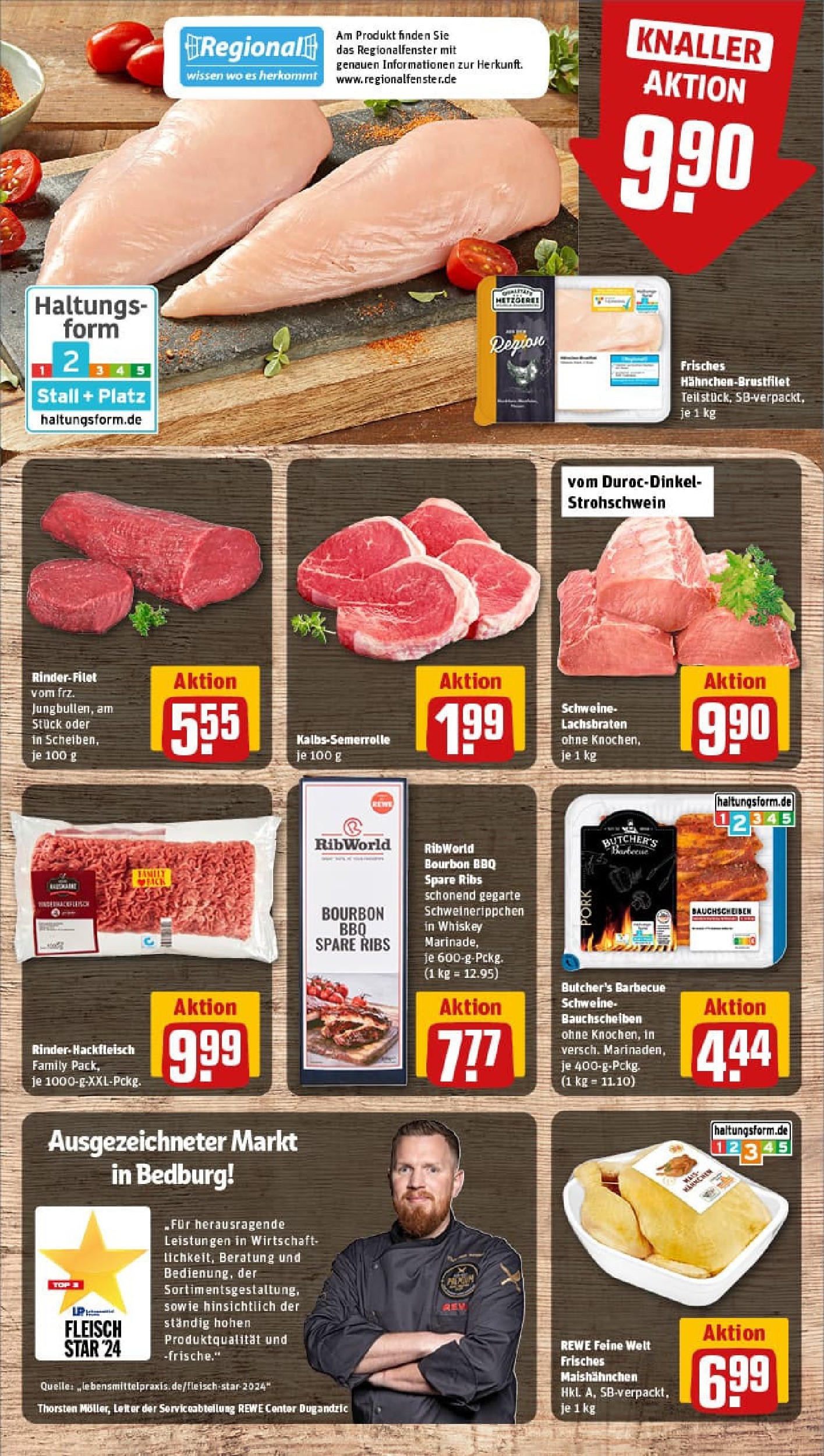 REWE Prospekt ab 20.07.2025 zum Blättern » Angebote | Seite: 8 | Produkte: Top, Spare ribs, Bourbon, Fleisch REWE Prospekt ab 20.07.2025 zum Blättern » Angebote | Seite: 8 | Produkte: Top, Spare ribs, Bourbon, Fleisch