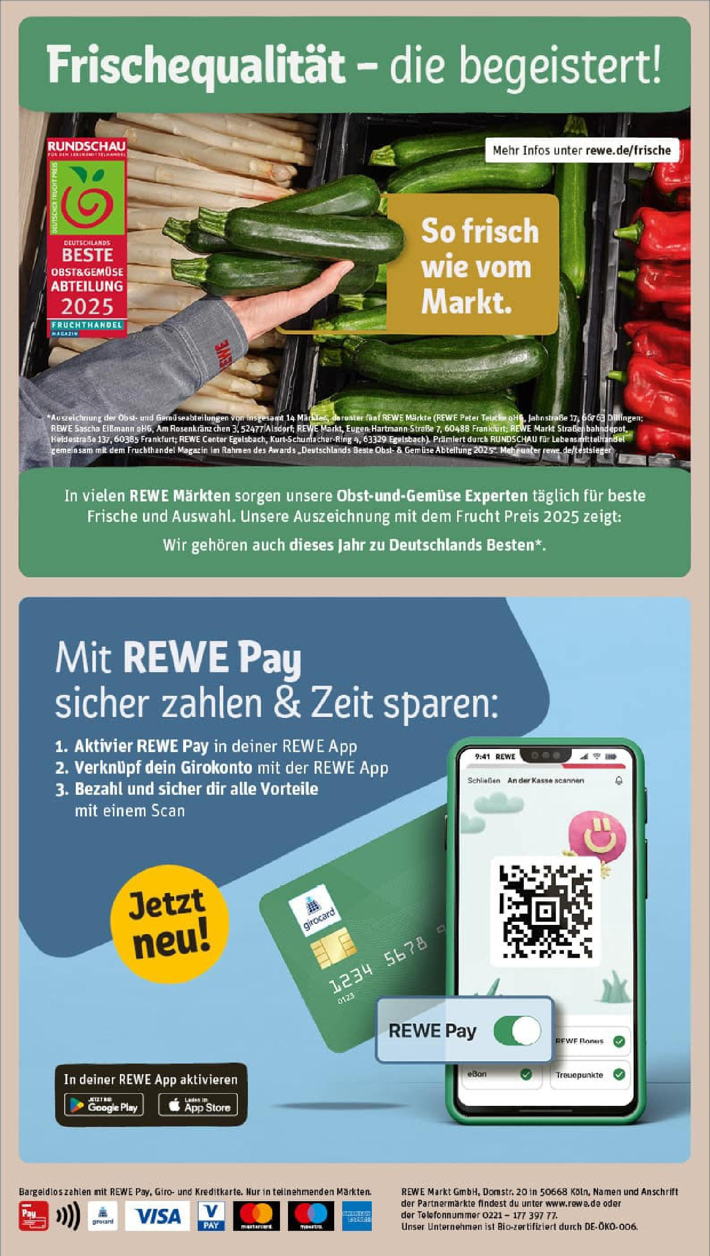 REWE Prospekt ab 20.07.2025 zum Blättern » Angebote | Seite: 18 | Produkte: Gemüse, Obst