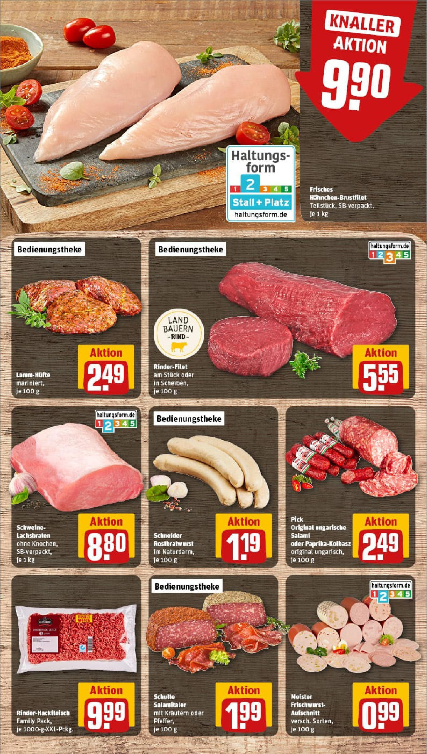 REWE Prospekt ab 20.07.2025 zum Blättern » Angebote | Seite: 10 | Produkte: Rinderfilet, Salami REWE Prospekt ab 20.07.2025 zum Blättern » Angebote | Seite: 10 | Produkte: Rinderfilet, Salami
