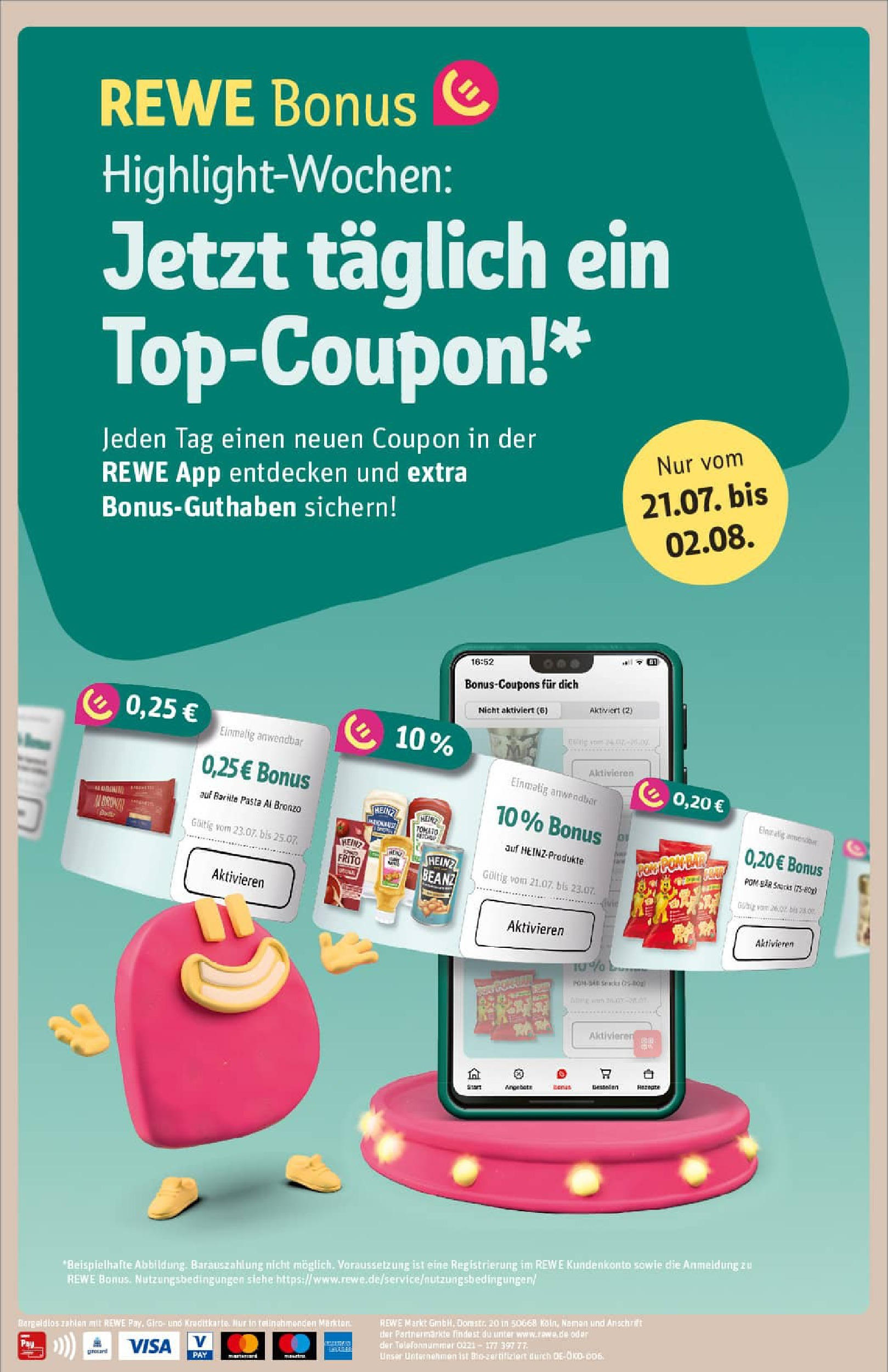 REWE Prospekt ab 20.07.2025 zum Blättern » Angebote | Seite: 34 | Produkte: Barilla, Pasta