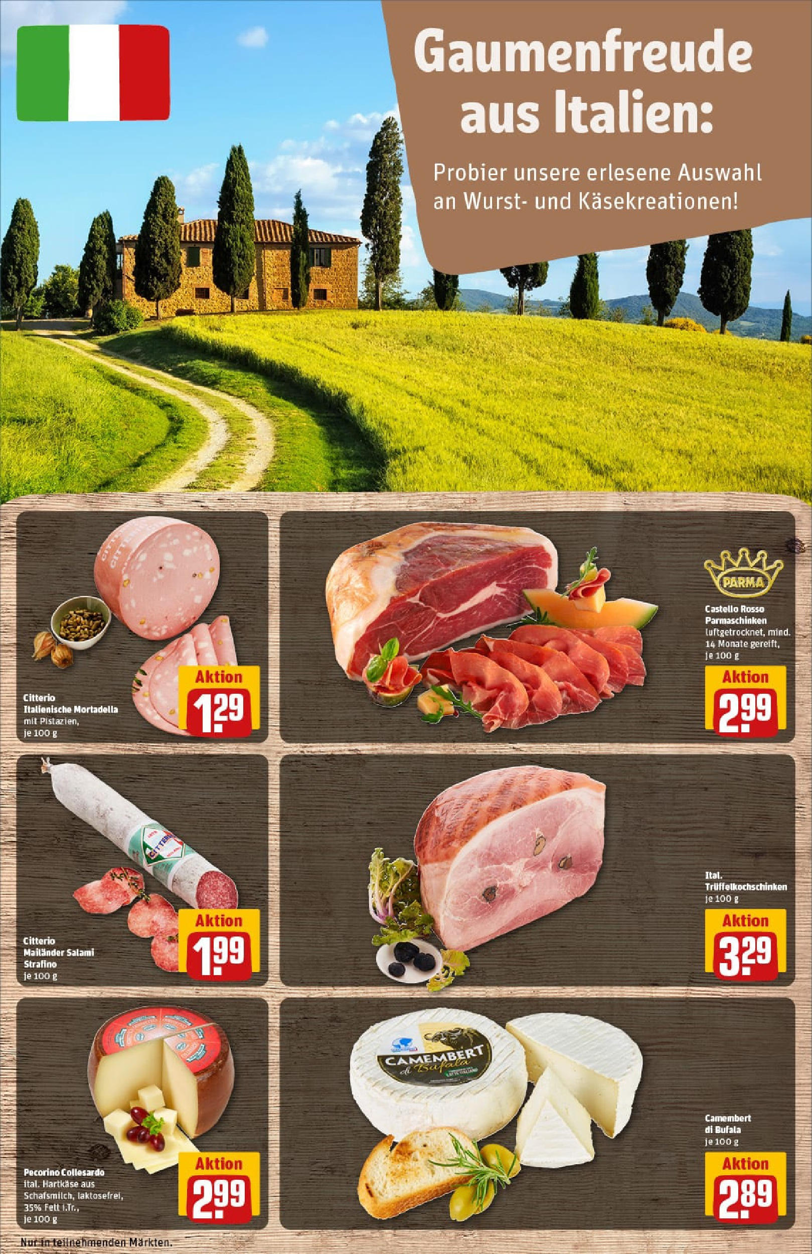 REWE Prospekt ab 20.07.2025 zum Blättern » Angebote | Seite: 11 | Produkte: Pistazien, Wurst, Salami