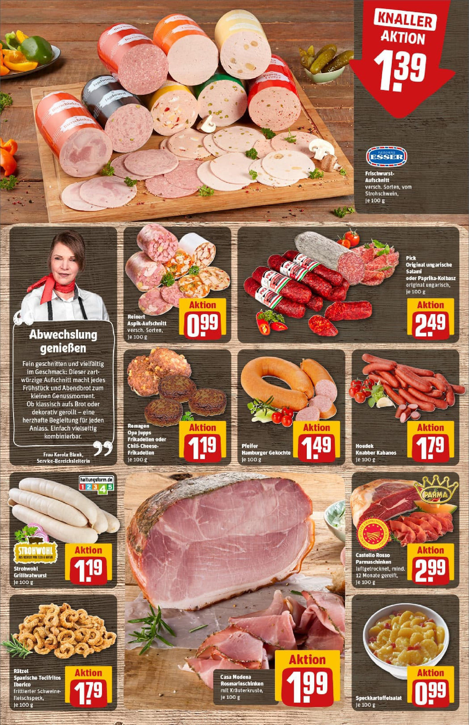 REWE Prospekt ab 20.07.2025 zum Blättern » Angebote | Seite: 12 | Produkte: Brot, Salami REWE Prospekt ab 20.07.2025 zum Blättern » Angebote | Seite: 12 | Produkte: Brot, Salami