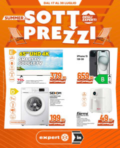 Anteprima del volantino Ipercoop Expert catalogo valido a partire dal 17.07.2025