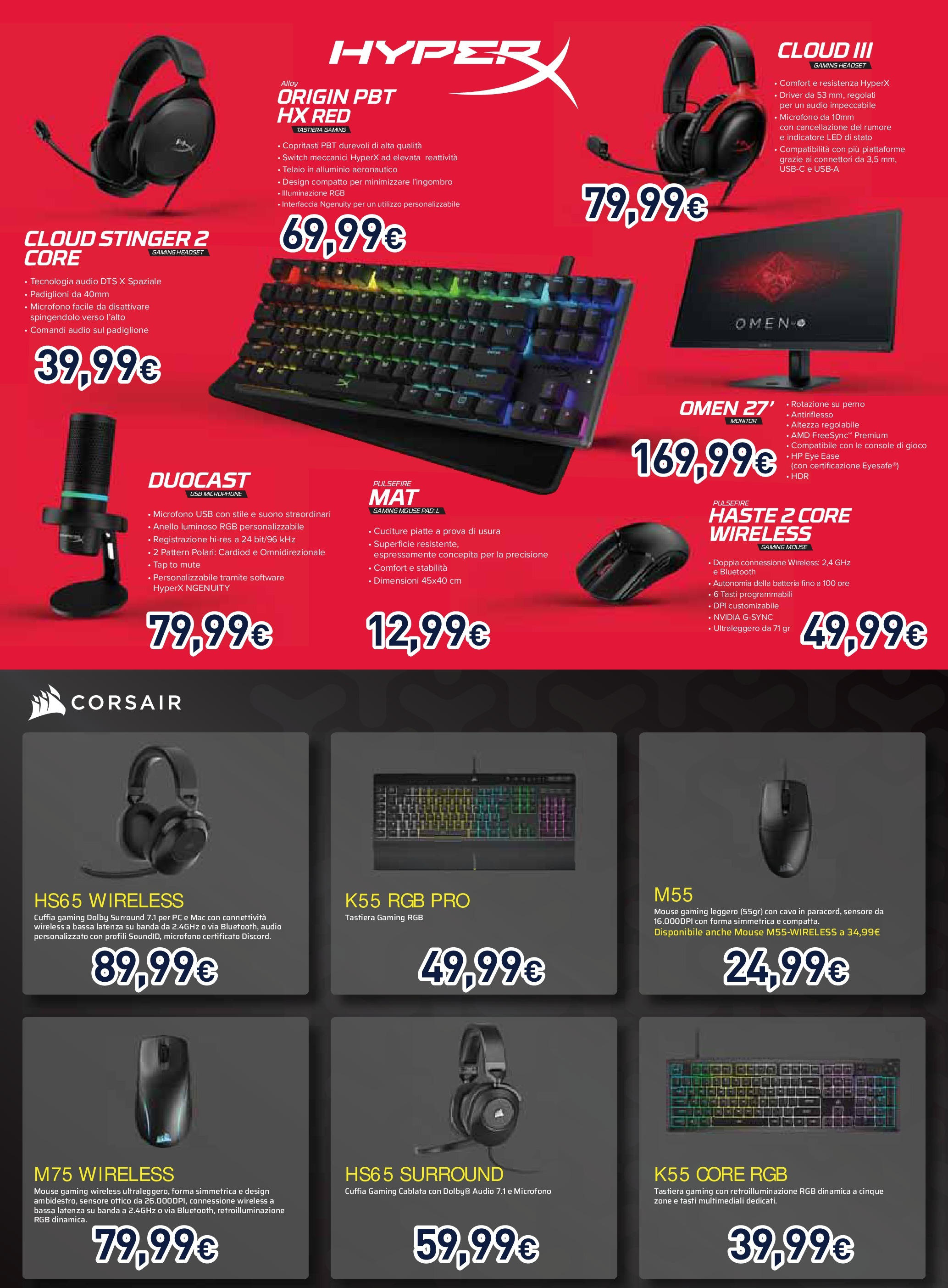 Nuovo Volantino Unieuro	 dal 17/07/2025 > offerte anteprima 🛍️ | Pagina: 33 | Prodotti: Monitor, Tastiera, Cavo, Console di gioco