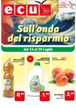 Ecu Discount Sull'onda del risparmio - al 29.07.2025